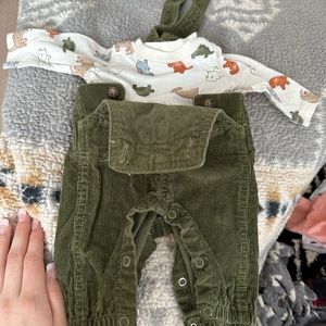 Newborn overalls
